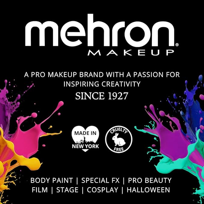 Mehron Makeup CreamBlend Stick | Face Paint, Body Paint, & Foundation Cream Makeup | Perfect for Halloween (Soft Beige)
