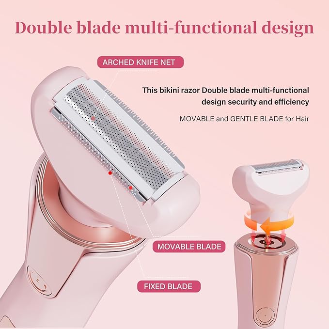 Electric Razors for Women Bikini Trimmer for Women Shaver for Women Private Area Travel Razors for Women Bikini Trimmer Hair Removal Device Bikini Shaver Womens Facial Hair Remover
