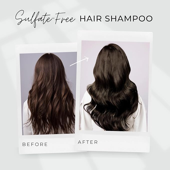 DANI Naturals Shampoo - Bamboo Bergamot is a sulfate-free, vegan, and organic shampoo that deeply hydrates and nourishes dry and curly hair, leaving it soft, smooth, and manageable.