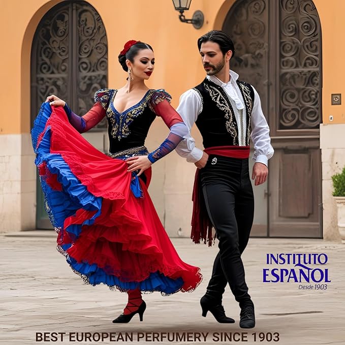 Instituto Español Poseidon Gold Gift Set for Men, Eau de Toilette and After Shave Spray, 3.4 fl oz Each (100 ml), Sophisticated and Harmonious Scent, Travel Size