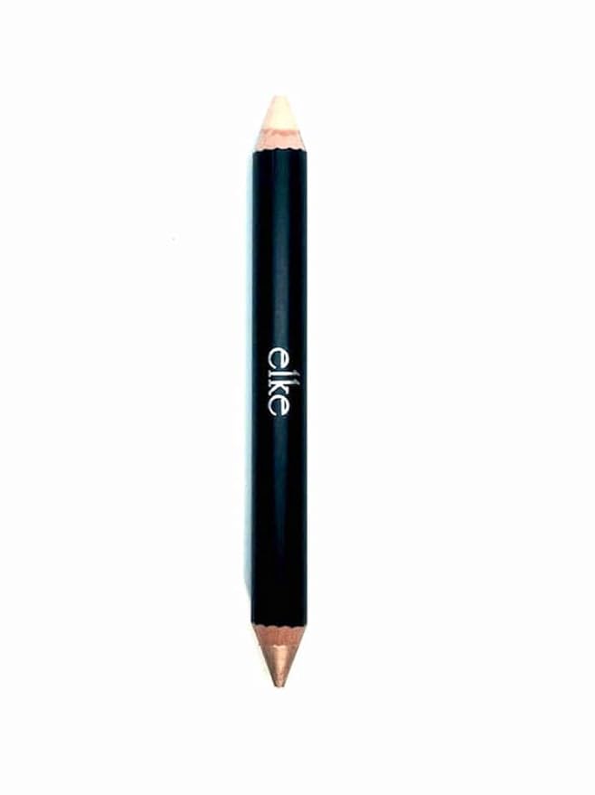 elke DUO BROW HIGHLIGHTER PENCIL (Warm | Cream - Soft Sand) soft shimmer sheen highlighter, concealer corrector.