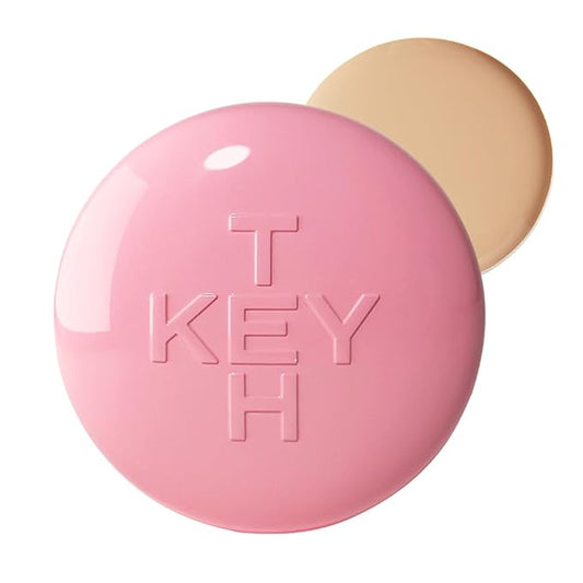 KEYTH PINK MAGNET CUSHION #01 IVORY BEIGE (15G, 0.52 OZ.) / Magnetic Adherence, Dewy Radiance, 77% moisture essence, Glow Film Complex, Skin Film Polymer