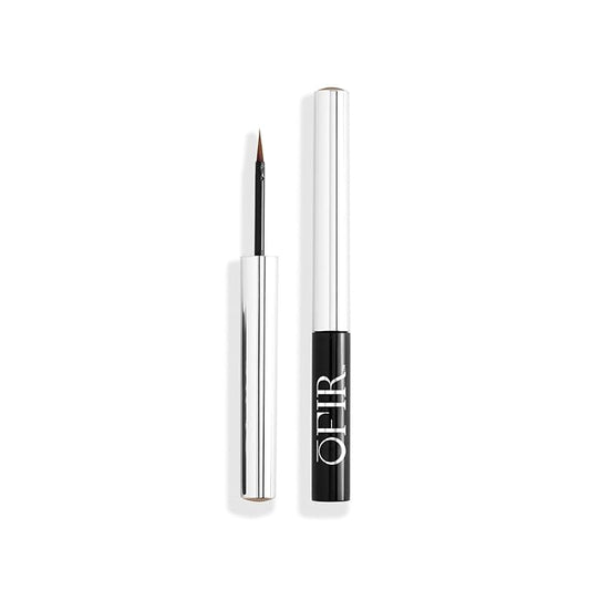 OFIR Brow Tonic Serum Browliner | Smudge-Proof Matte Finish | Hybrid Makeup & Skincare with Hyaluronic Acid & Plant Extracts | Strengthening | Cruelty-Free Brow Serum | Sumac - Cool Brown, 0.057 Oz