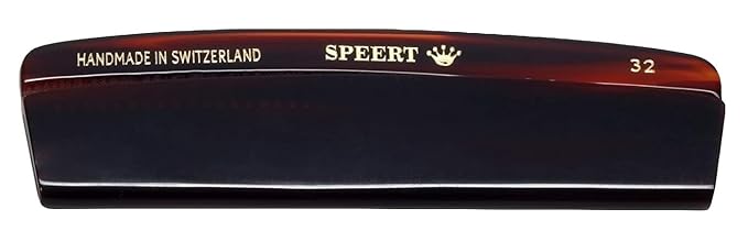 #32 Handmade Wide Narrow Tooth Comb Tortoise Havana Acetate Thick Coarse Curly Thin Fine Straight Hair Detangling Parting Grooming Teasing Hair Styling Hairdresser Barber Hairdressing Wet Dry