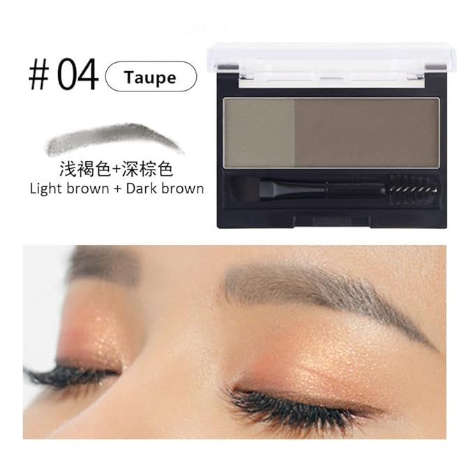 SNOVO Professional eyebrow Palette Eyebrow makeup is available in 5 colors (04# Taupe)