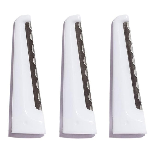 StackedSkincare Dermaplaning Replacement Blades - 3 Pack Face Razor Refills for Women, Peach Fuzz Remover and Exfoliating Tool, Fits StackedSkincare Dermaplane Tool