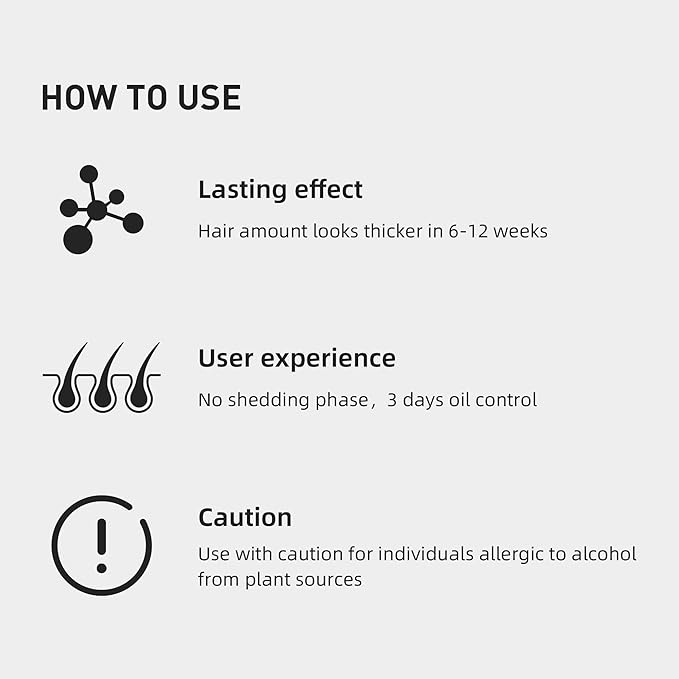 0.9% KX-826 KINTOR Hair Growth Spray,Strengthen Hair Nourish Hair follicles,Hair Care Products for Sparse Hair and Oily Hair Men&Women,240ml,Pro