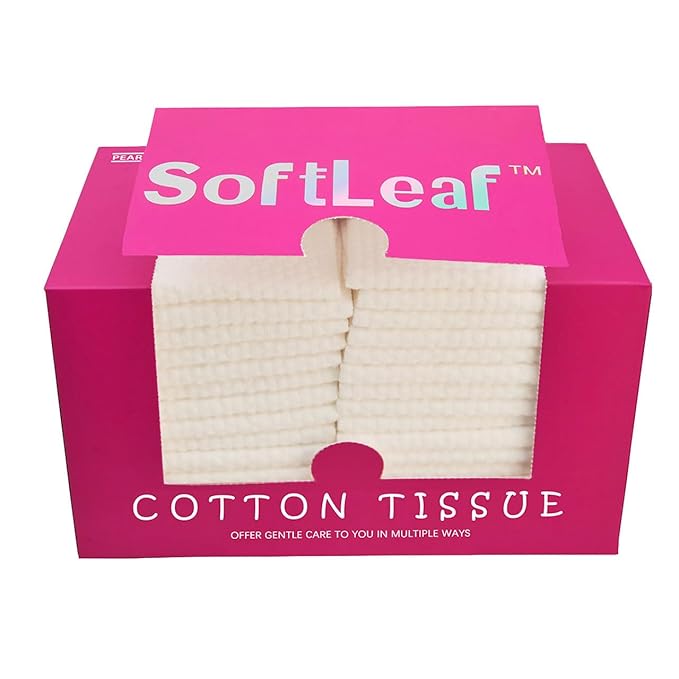 Disposable Face Towels XL, Ultra Thick & Soft Makeup Remover Dry Wipes, Dry and Wet Dual-Use Daily Facial Tissues, Skin Towels Disposable for Sensitive Skin, 9.84"×11.8", 40 Count, 1 Pack