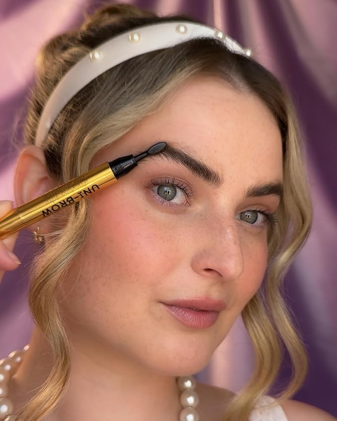 Winky Lux Uni Brow Polishing Wax – Nourishing Brow Wax with Sunflower Seed Oil, Vitamin E & Green Tea Extract for Healthy, Fuller, Tamed Eyebrows, Conditions & Sets Brows for a Polished, Natural Look