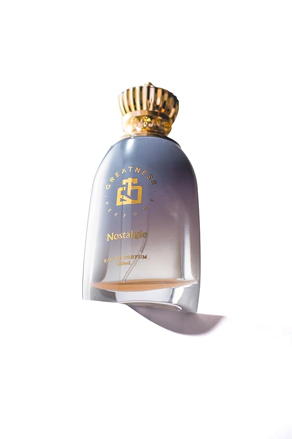 Greatness Nostalgie Eau de Parfum, Unisex Oud and Rose Fragrance – Bold, Tender, Timeless, Dry Wood, Ambergris, Unisex Oud and Rose Fragrance – Bold, Tender, and Timeless, 100 ml