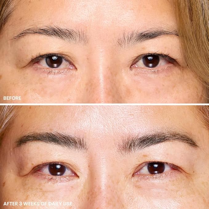 OFIR Brow Tonic Serum Browliner | Smudge-Proof Matte Finish | Hybrid Makeup & Skincare with Hyaluronic Acid & Plant Extracts | Strengthening | Cruelty-Free Brow Serum| Biscuit - Warm Blond, 0.057 Oz