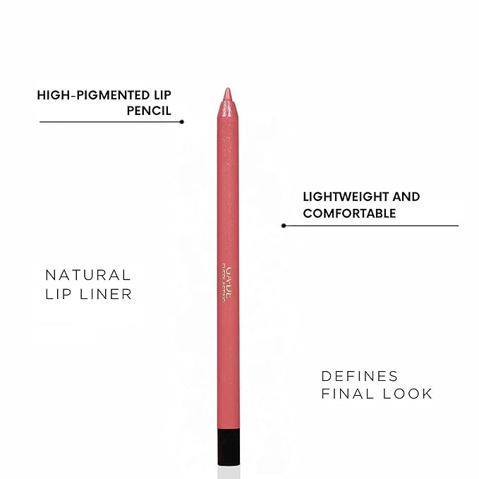 GA-DE Everlasting Lip Liner, 87 - Automatic Pencil with Retractable Tip - Smudge-Resistant - Enriched with Vitamin E and Antioxidants - 0.01 oz