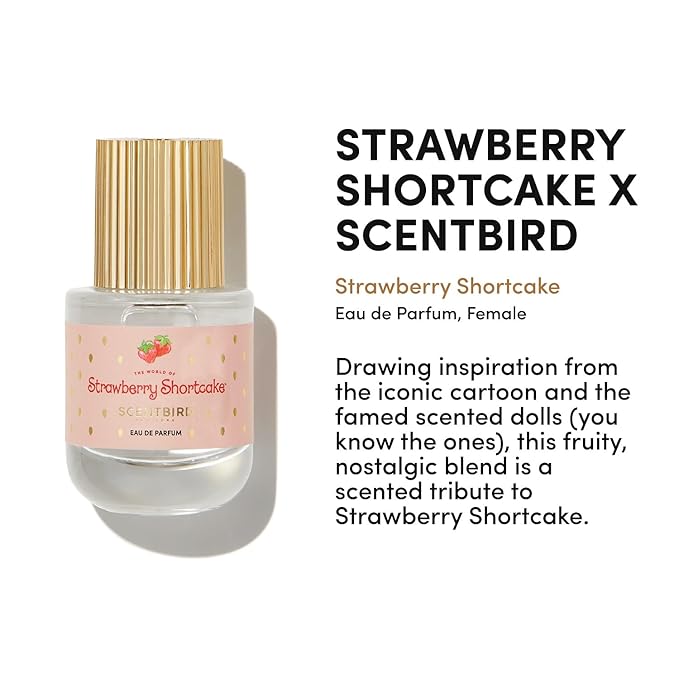 Scentbird Strawberry Shortcake Eau De Parfum - Perfume for Women - Strawberry Perfume - Fruity Scent - 9ml