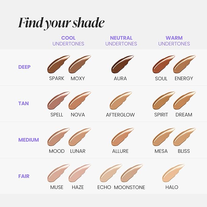 Wonderskin Hyper-Bond Serum Foundation – Waterproof, Transfer-Proof, 24HR Longwear Face Makeup with Niacinamide & Hyaluronic Acid – Lightweight, Natural Finish, Vegan & Cruelty-Free (Mesa)