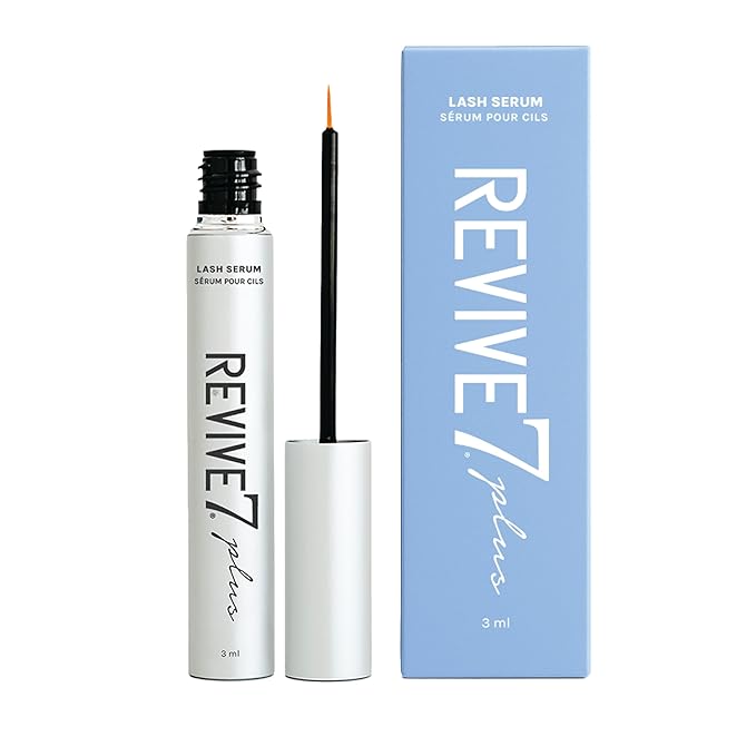 Original Revive7 Plus Revitalizing Lash Serum for Eyelash Thickness - Serum Brow Enhancer Eyebrow - Lash Enhanced Formula for Longer, Full and Thicker Natural Eyelash, Made in Canada (3 ml)