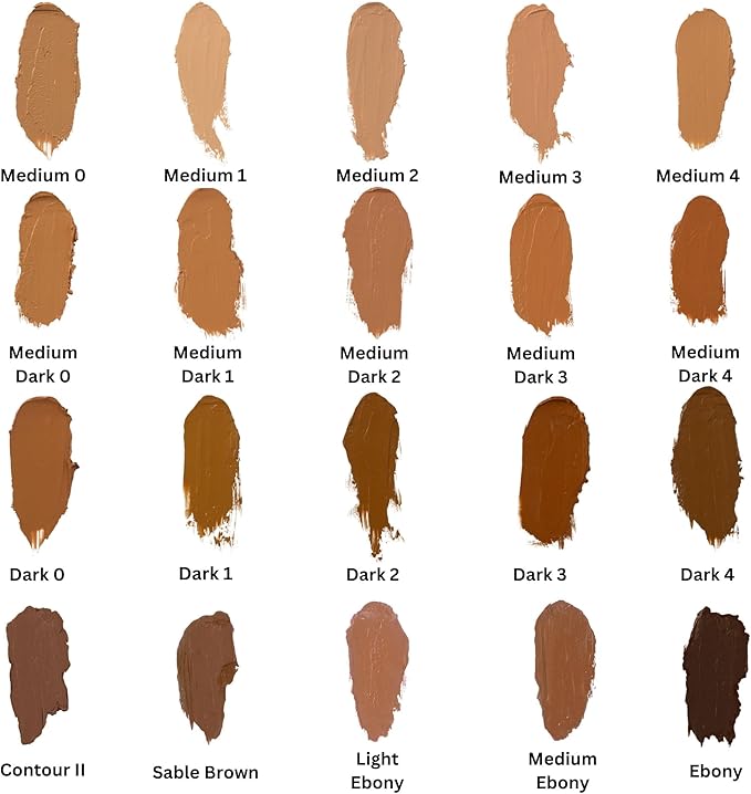 Mehron Makeup CreamBlend Stick | Face & Body Foundation | Full Coverage Professional Makeup Stick .75 oz (21 g) (Dark 4)