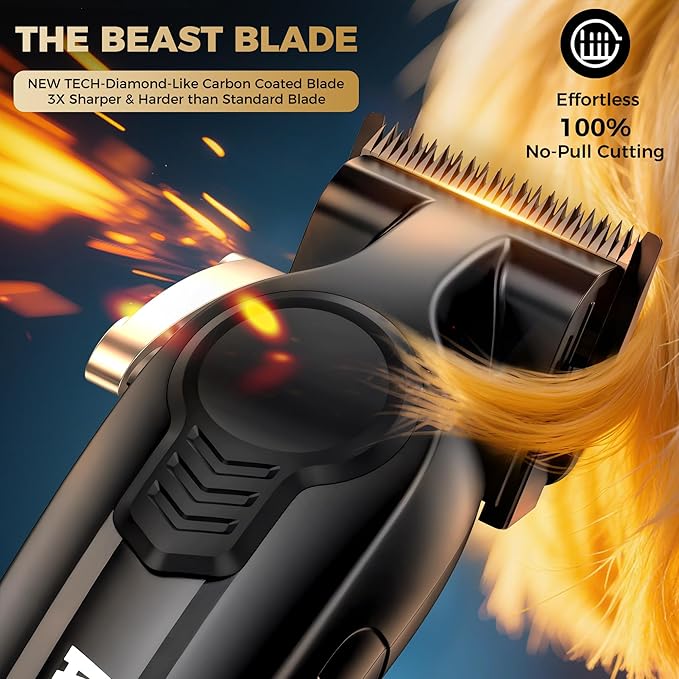 Hair Clippers for Men Professional, Barber Clippers and Trimmers Set, Cordless Hair Clippers, Hair Cutting Kit, Barber Kit, Haircut Kit, Maquina para Cortar Pelo De Hombre