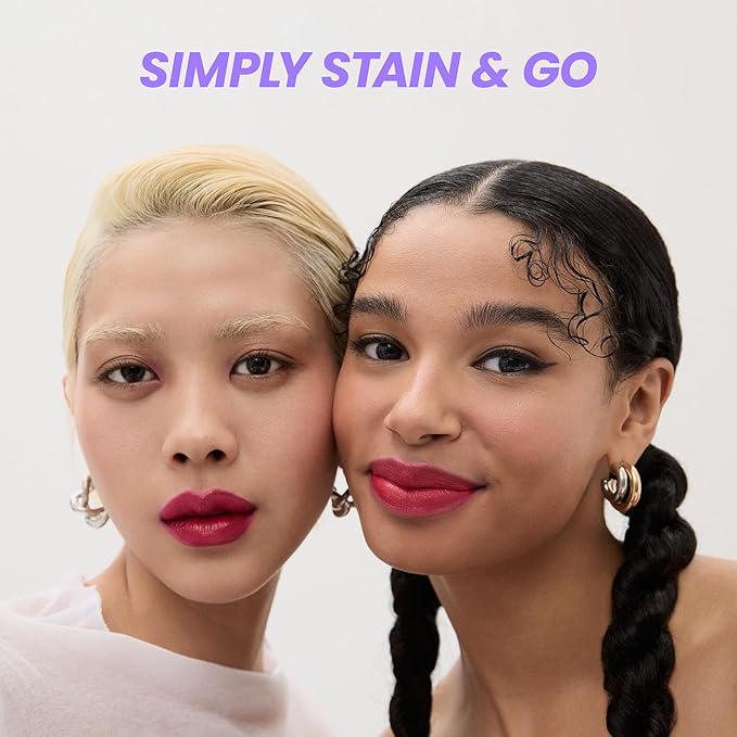 Wonderskin Wonder Blading All Day Lip Stain Peel Off Masque - Long Lasting, Waterproof and Transfer Proof Pink Lip Tint, Matte Finish Peel Off Makeup (Crush Masque)