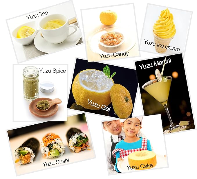 Au Natural Organics Yuzu Peel Powder – Improve Blood Flow Treatment | Muscle Relaxer | Sauce Spice | Powdered Yuzu for Hair, Nails & Skin | Immune System Booster, Lemon Bath Salts | 120 gm