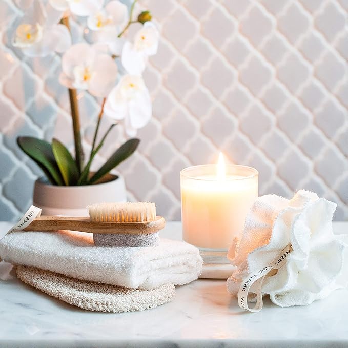 Urbana Exfoliating Gloves for Shower, Bath, and Cleansing – Assorted Colors, 1 Pair